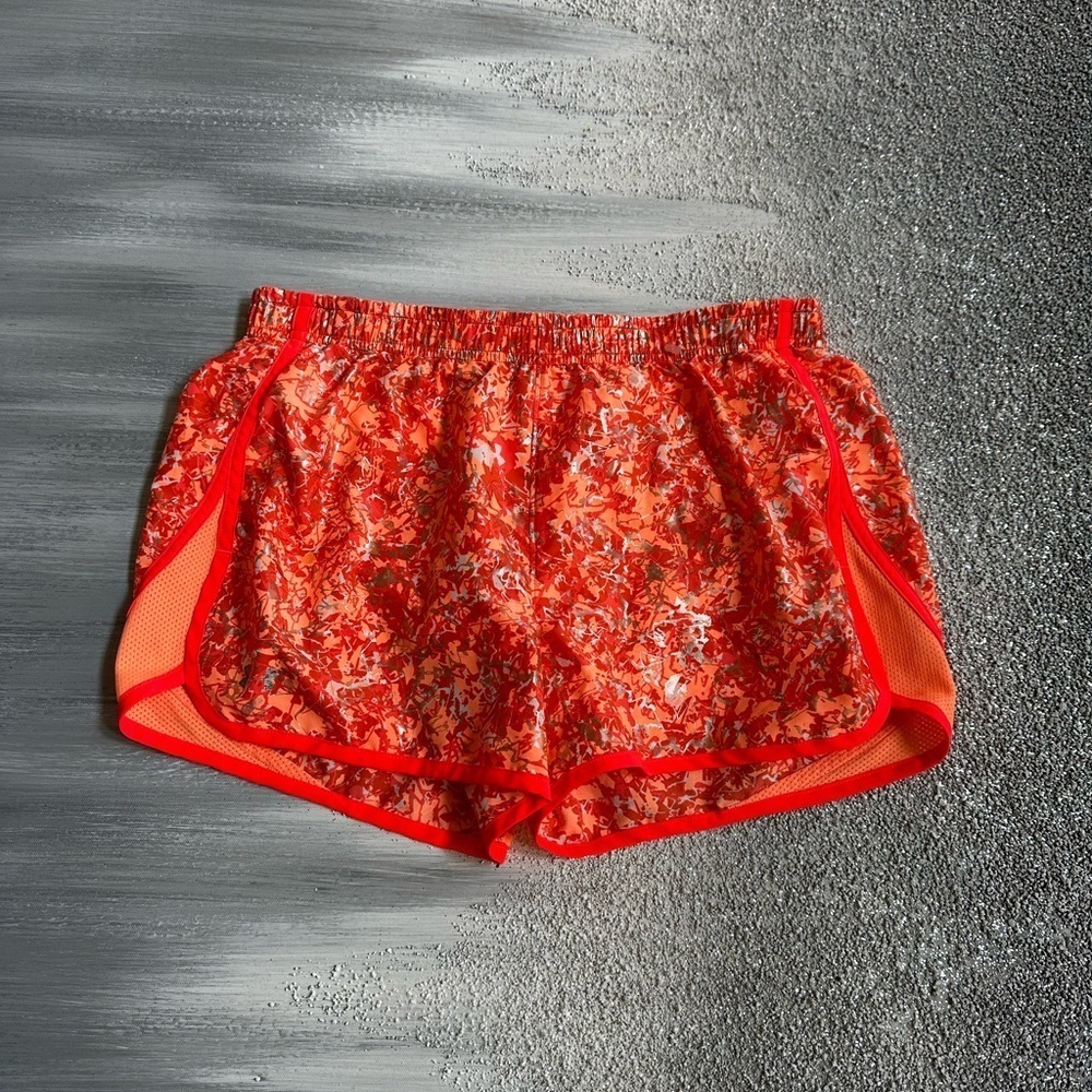 Under Armour Women's Floral Red Shorts